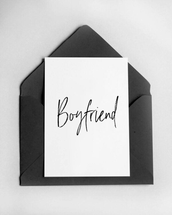Boyfriend Card