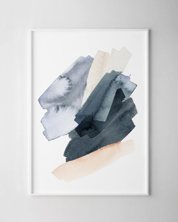 Paint Strokes Print No.11