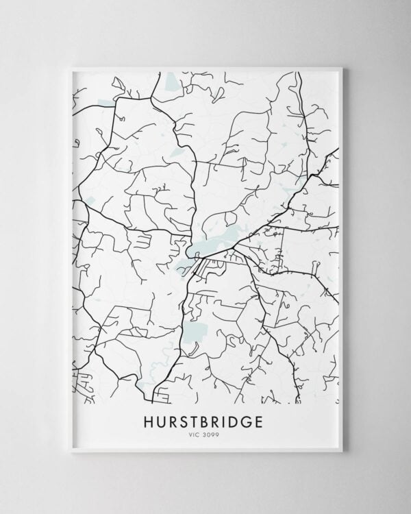 Melbourne – Hurstbridge Map Print