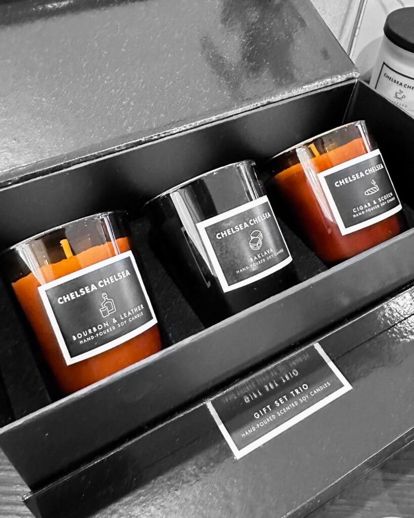 Candle Gift Set Trio • Melbourne Made Candle Gift Set • Chelsea Chelsea