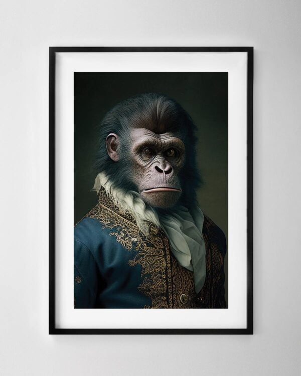 Historical Ape Print