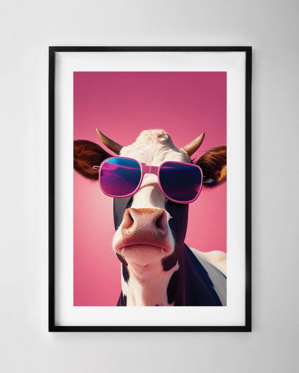 Glamorous Cow Print