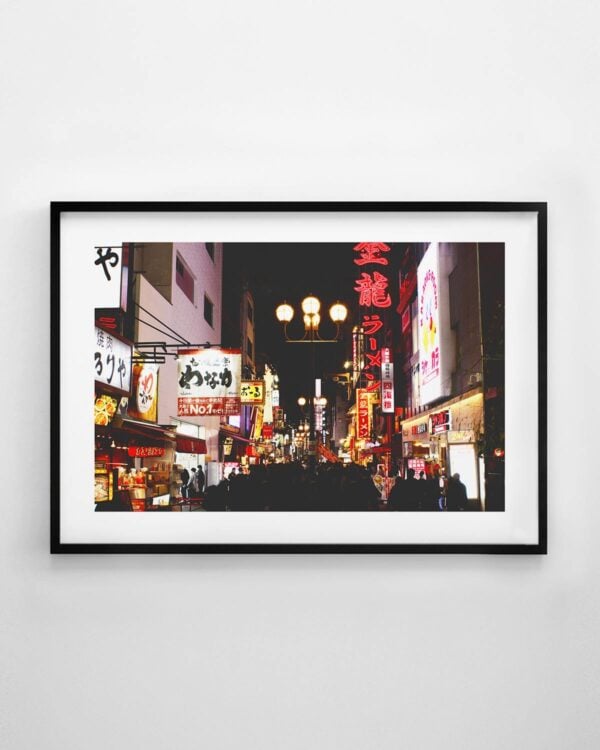 Dotonbori Street Print