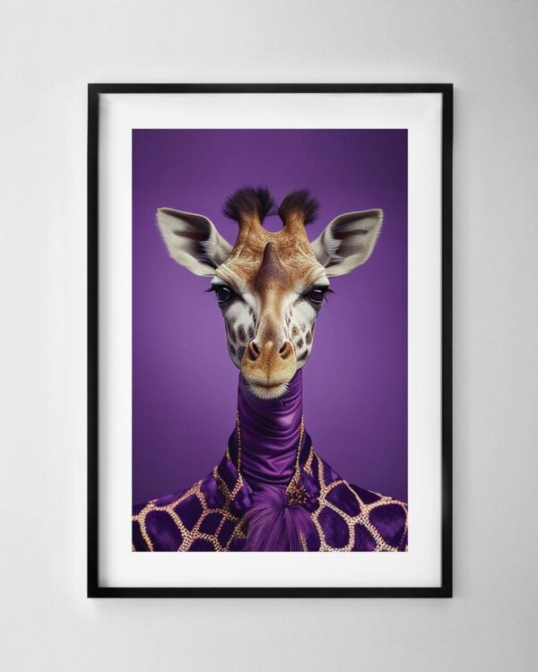 Glamorous Giraffe Print