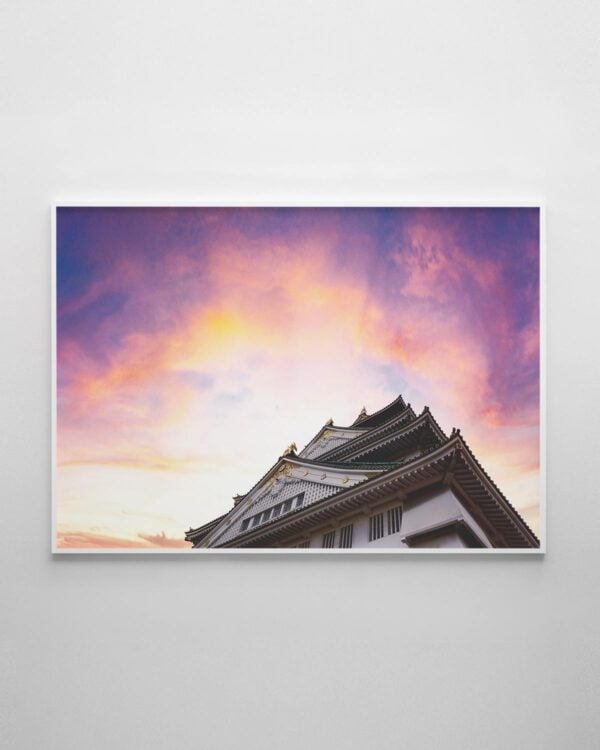 Osaka Castle Print