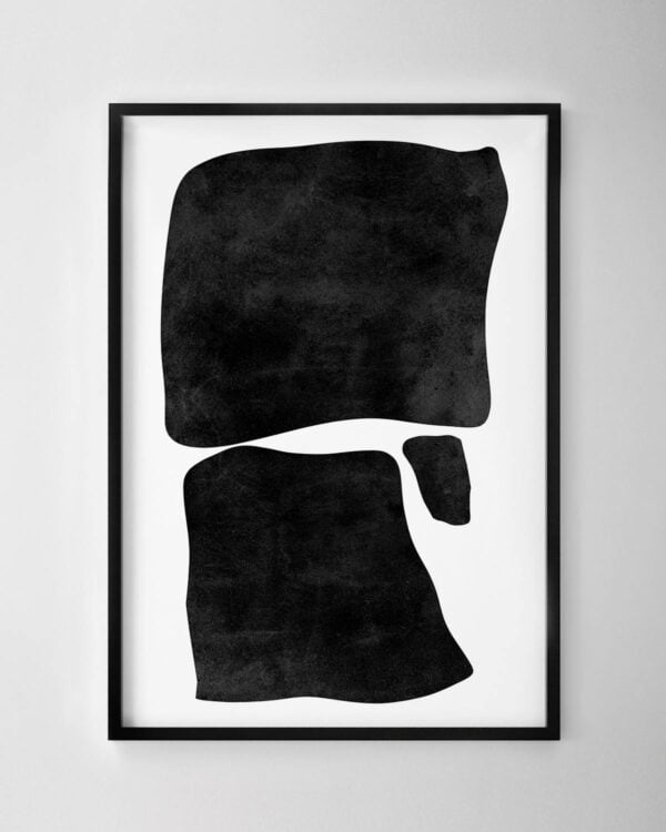 Organic Squares Print