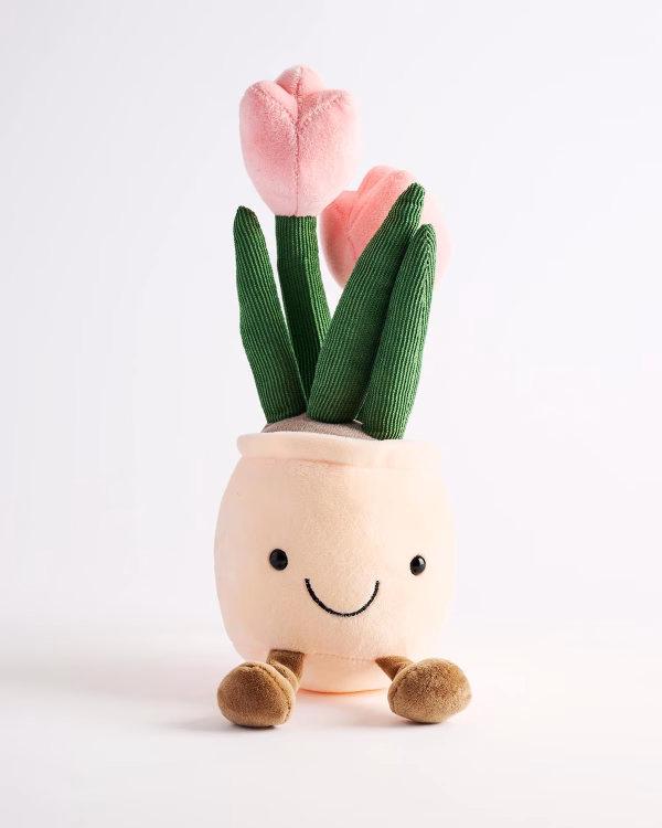 Tulip Plush Toy - Pink