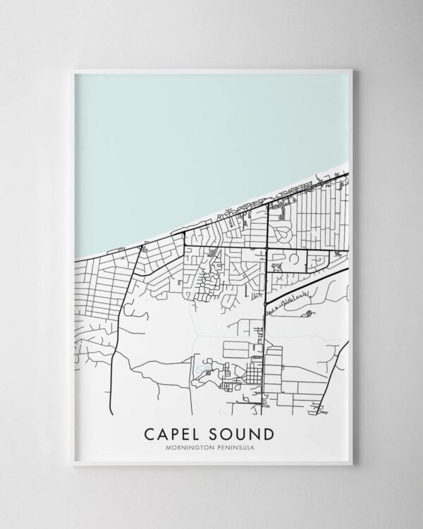 Capel Sound Map Print