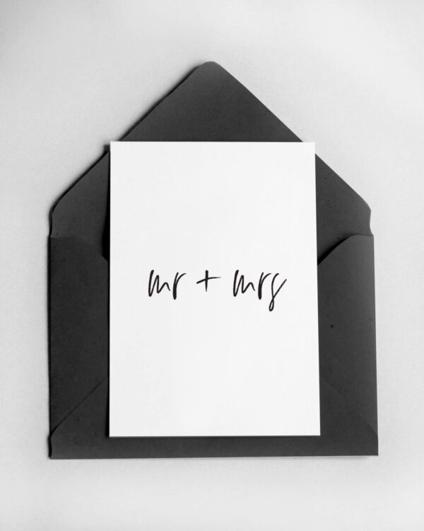 Mr & Mrs Card