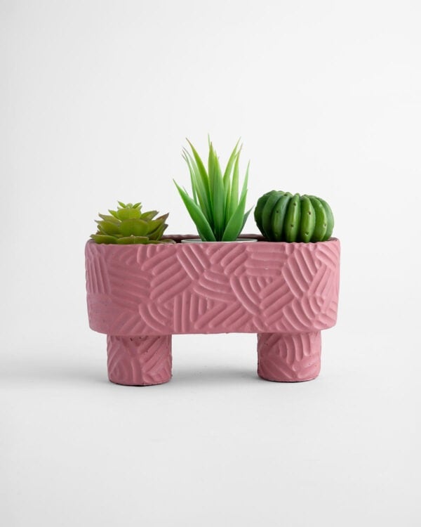 Enola Planter – Long – Pink