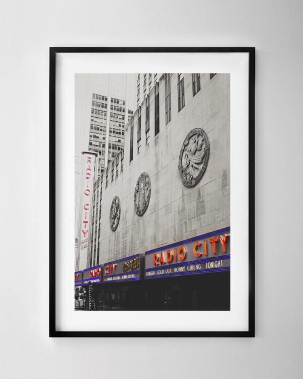 Radio City Print