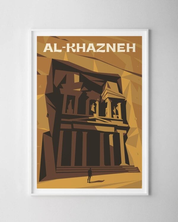 Al-Khazneh Travel Poster