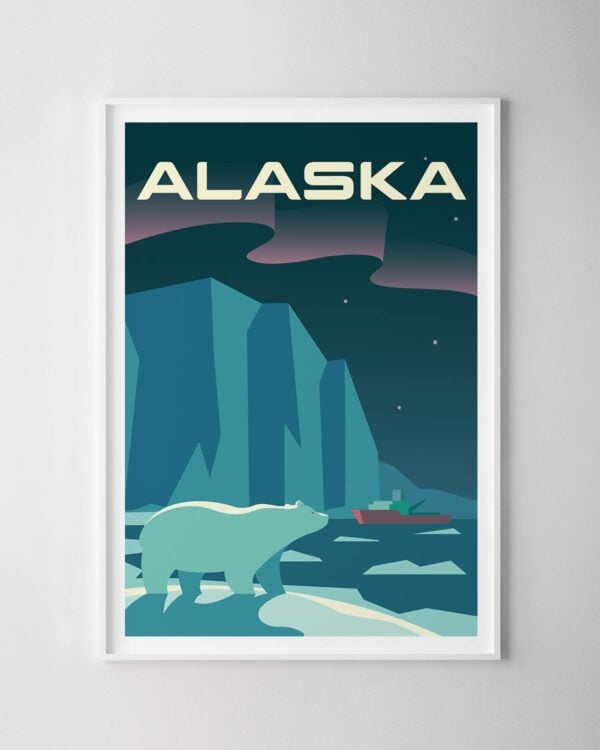 Alaska Travel Poster