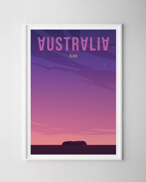 Australia Travel Poster