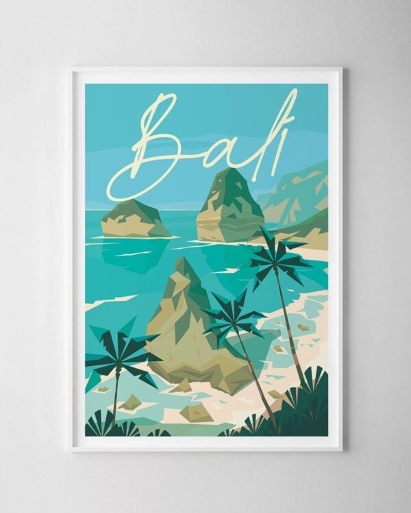 Bali Travel Poster