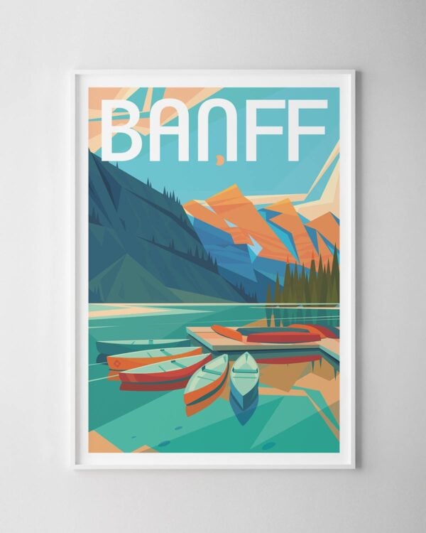 Banff Travel Poster