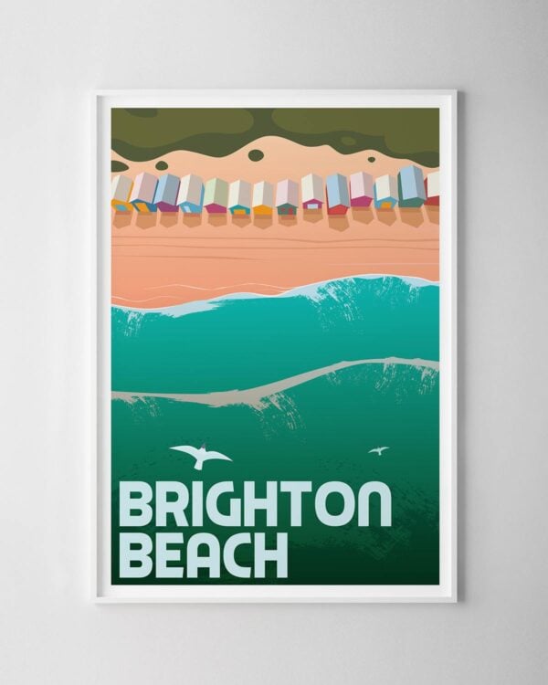 Brighton Beach Travel Poster