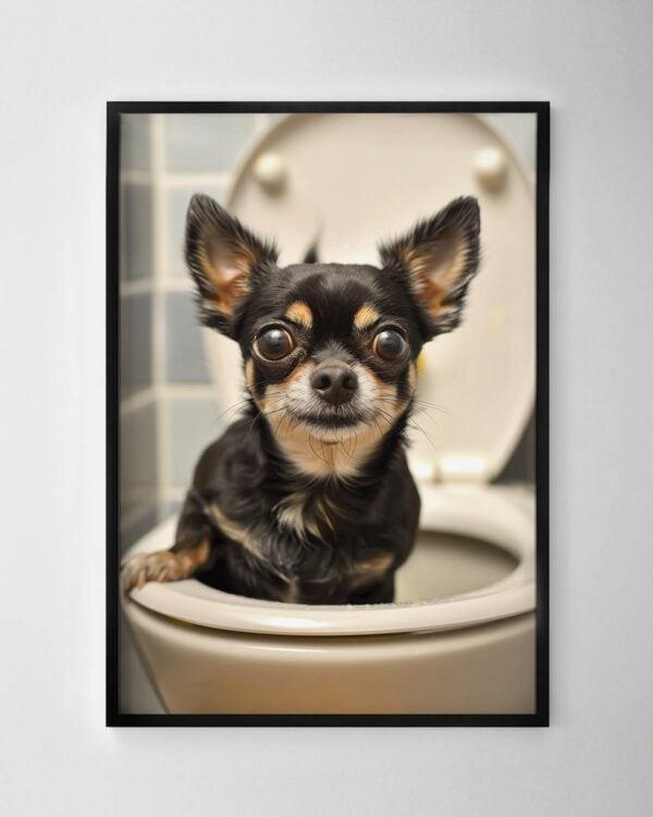 Chihuahua in a Loo Print