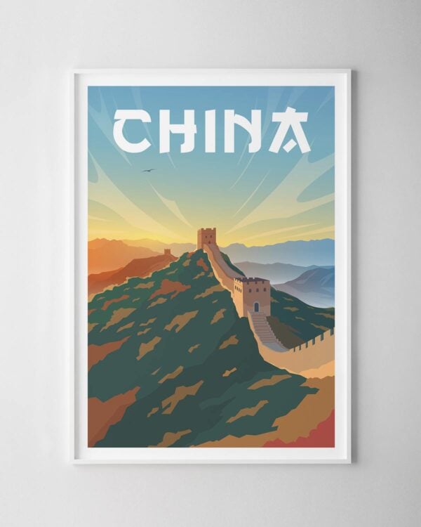 China Travel Poster
