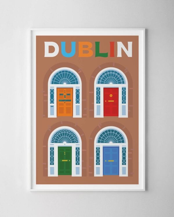 Dublin Travel Poster