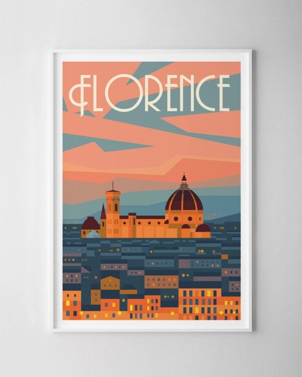 Florence Travel Poster