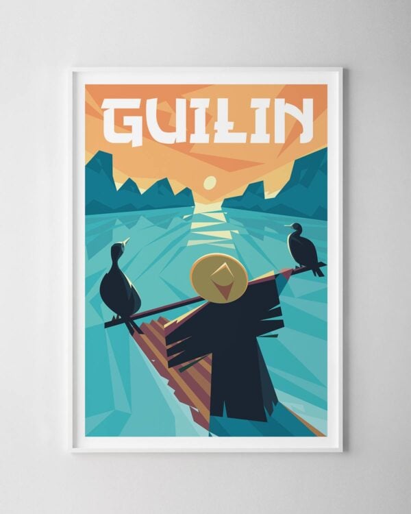 Guilin Travel Poster