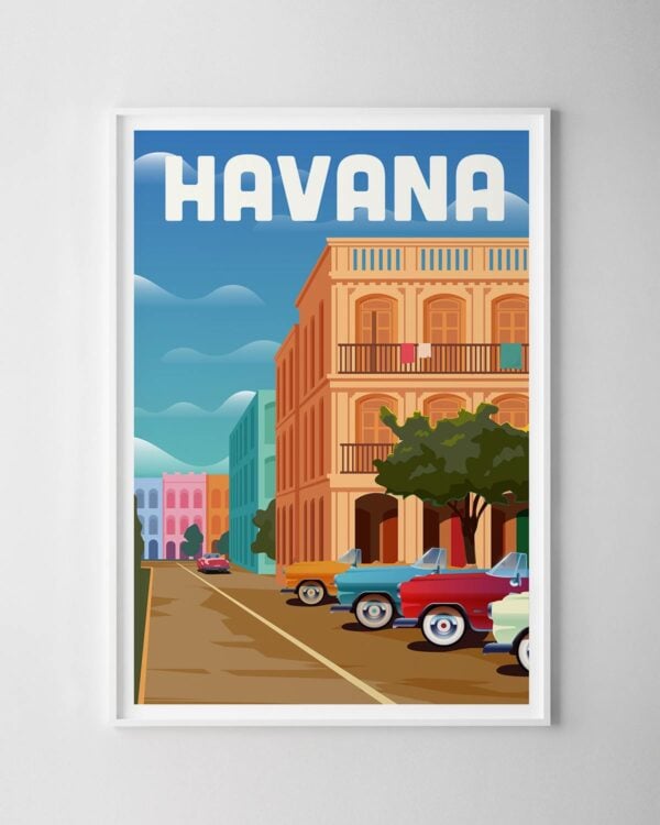 Havana Travel Poster
