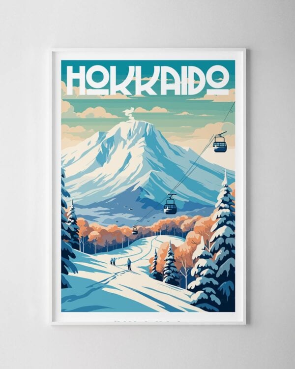 Hokkaido Travel Poster