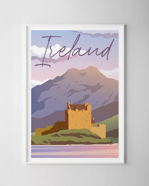 Ireland Travel Poster