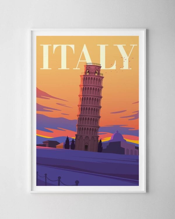 Italy Travel Poster
