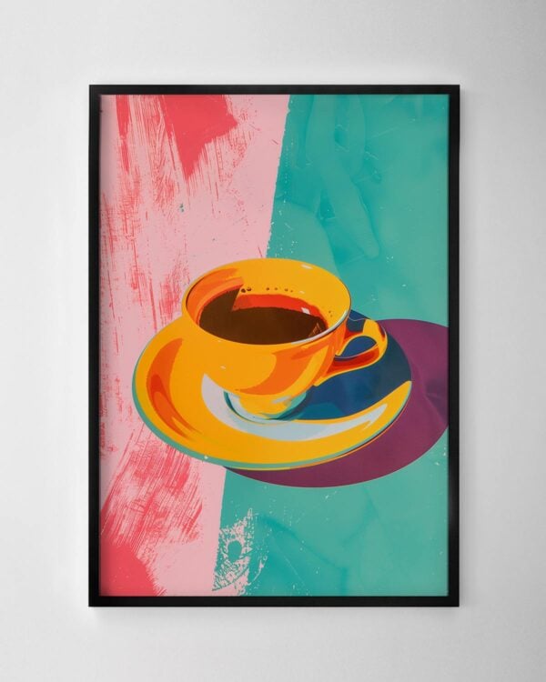 Colourful Espresso Print