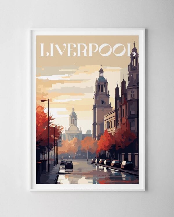 Liverpool Travel Poster