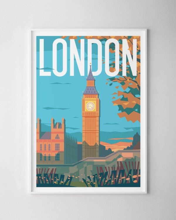 London Travel Poster
