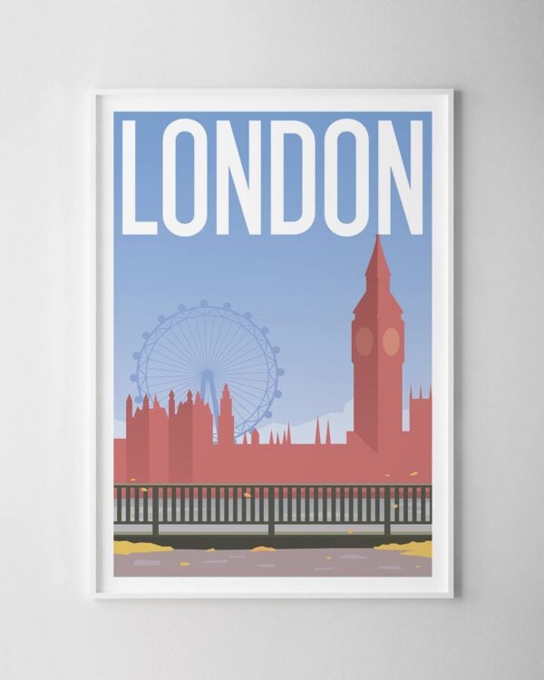 London Travel Poster