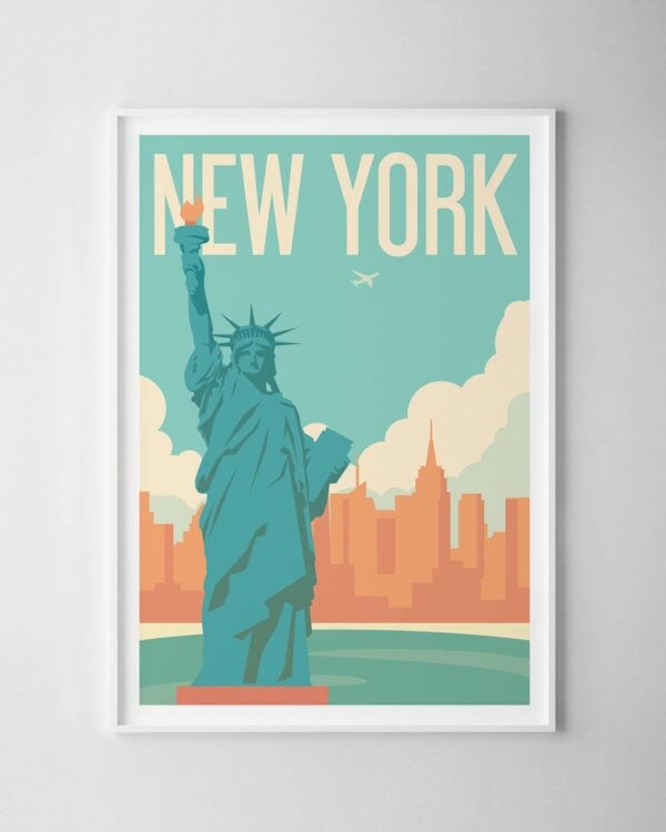 New York Travel Poster