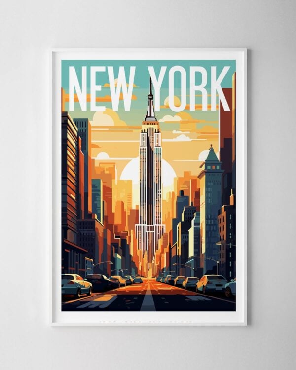 New York Travel Poster