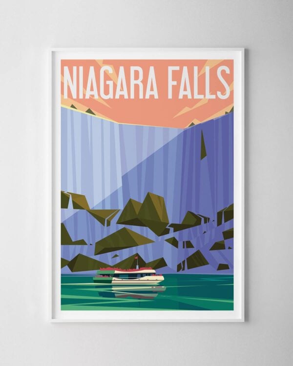 Niagara Falls Travel Poster