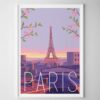 Paris Travel Poster