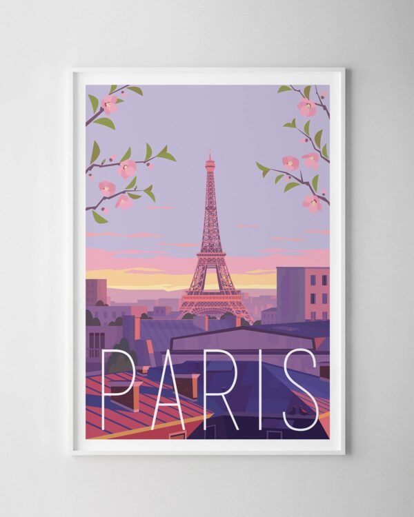 Paris Travel Poster