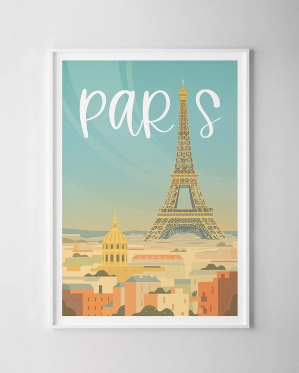 Paris Travel Poster