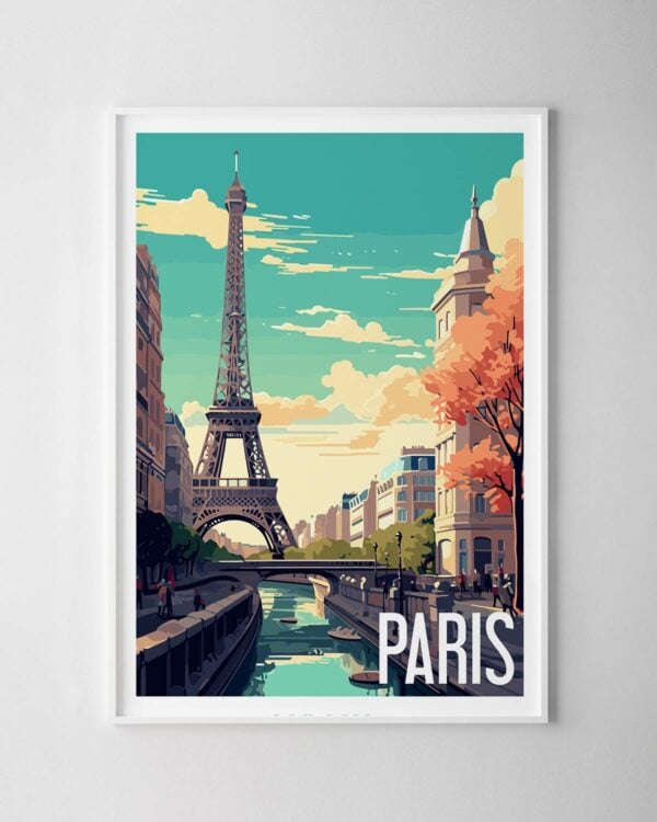 Paris Travel Poster