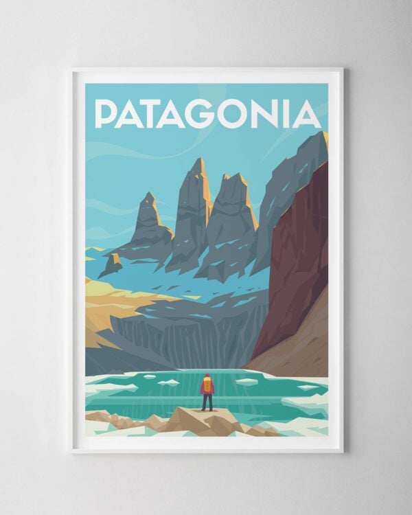 Patagonia Travel Poster