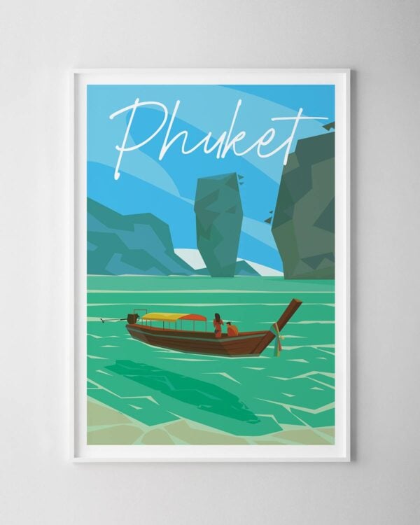 Phuket Travel Poster
