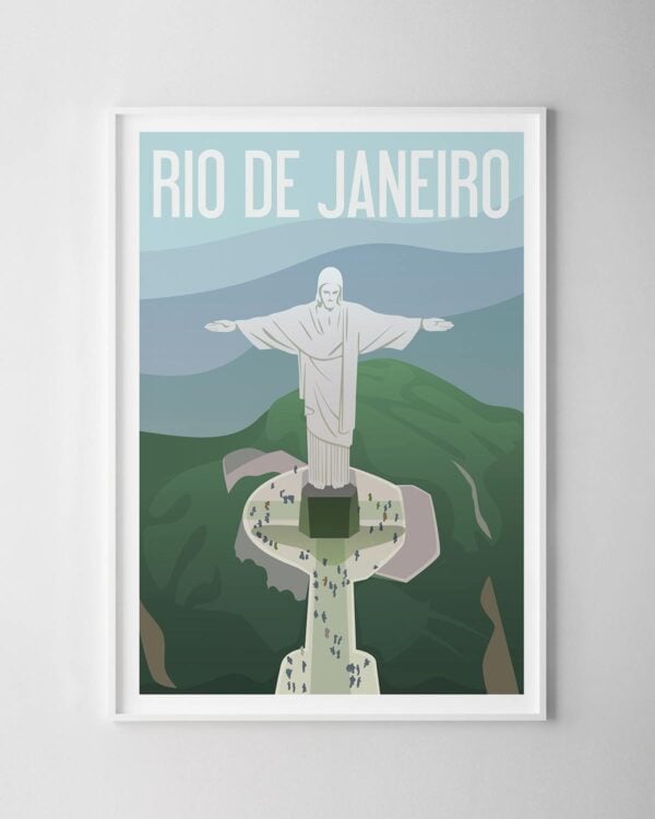 Rio de Janeiro Travel Poster