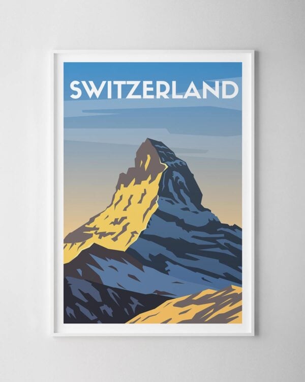 Switzerland Travel Poster