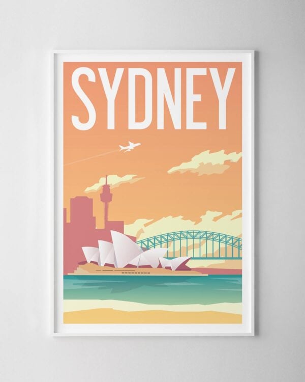 Sydney Travel Poster