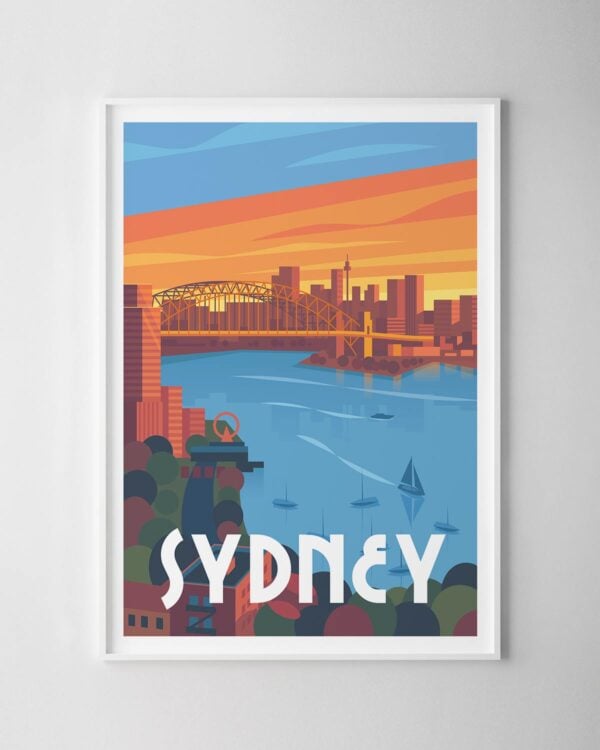 Sydney Travel Poster