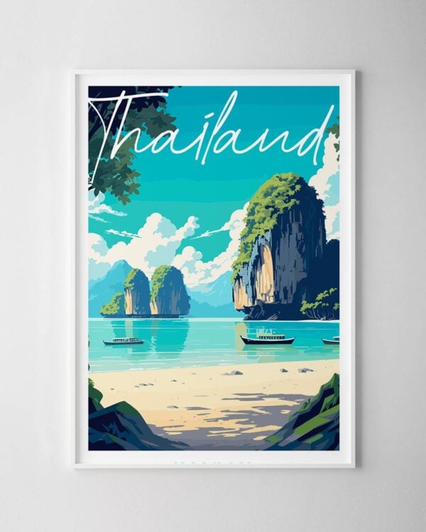 Thailand Travel Poster