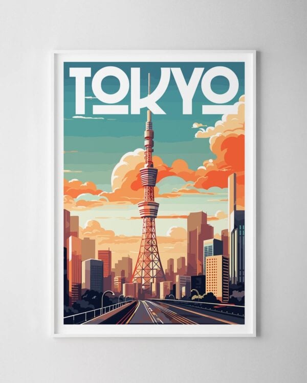 Tokyo Travel Poster