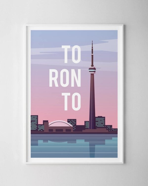 Toronto Travel Poster